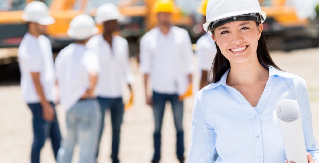 Young Female engineer