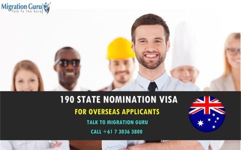 190 State Nomination Visa
